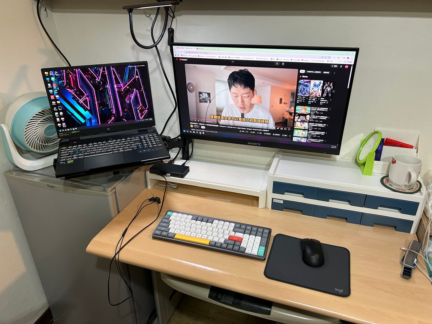 Customer photo review of NuPhy Air96 V2 三模無線矮軸機械鍵盤(買就送注音貼紙)