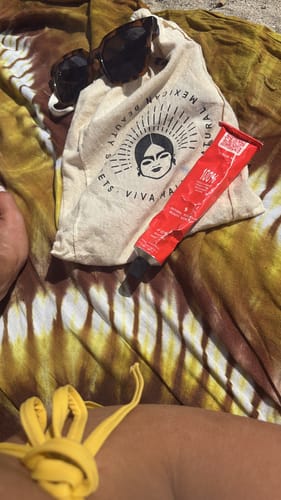 Customer photo review of Shielding Sunscreen - Tamarind & Zinc Oxide