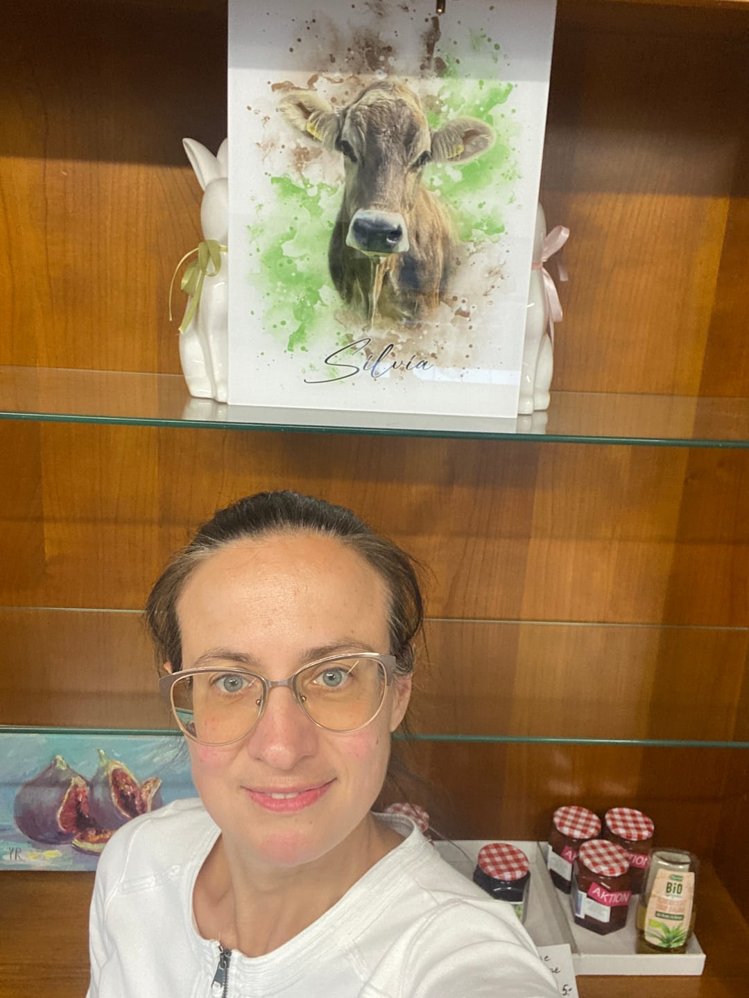 Customer photo review of Tierisches Wasserfarben Portrait