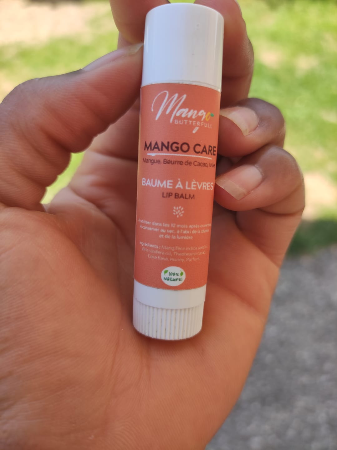Customer photo review of Baume à lèvres