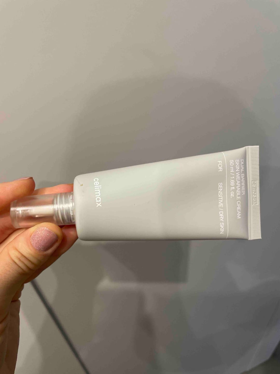 Customer photo review of Aizsargbarjeru nodrošinošs krēms ar keramīdu kompleksu Celimax Dual Barrier Skin Wearable Cream