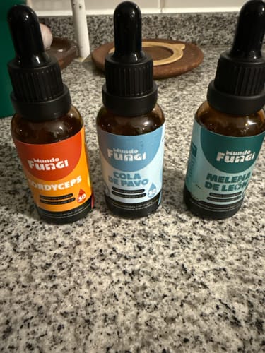 Customer photo review of Cola de Pavo en Gotas - Ultra Concentrado