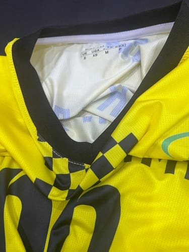 Customer photo review of Custom Black Classic Soccer Training Sets Jersey For Adults/Kids