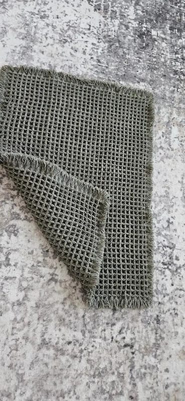 Customer photo review of Textured Waffle Bath Mat