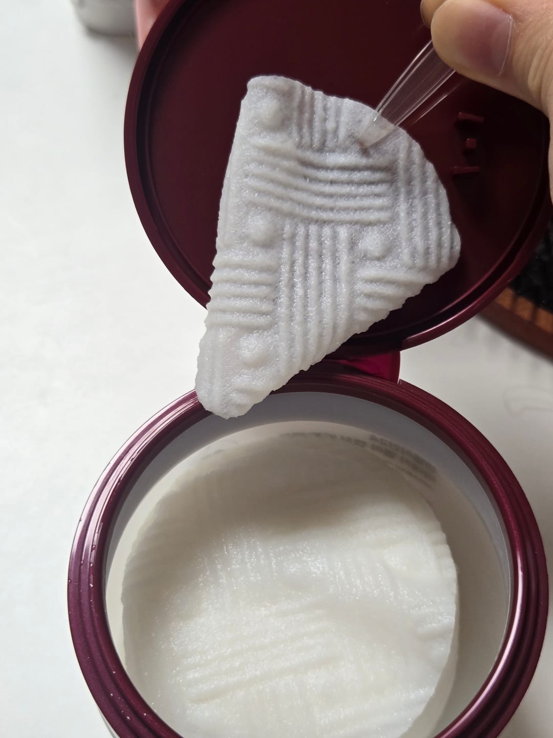 Customer photo review of Madeca Mela Capture Ampoule Pad 60pcs
