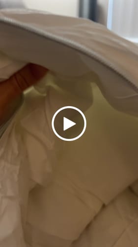 Customer video review of Bamboo Cooling Comforter