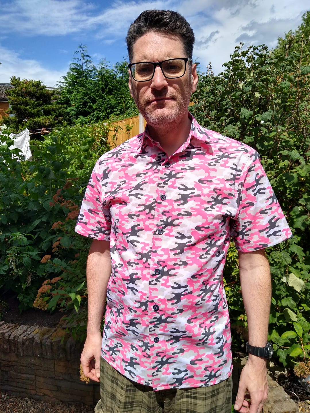 Customer photo review of Camouflage Polycotton Fabric