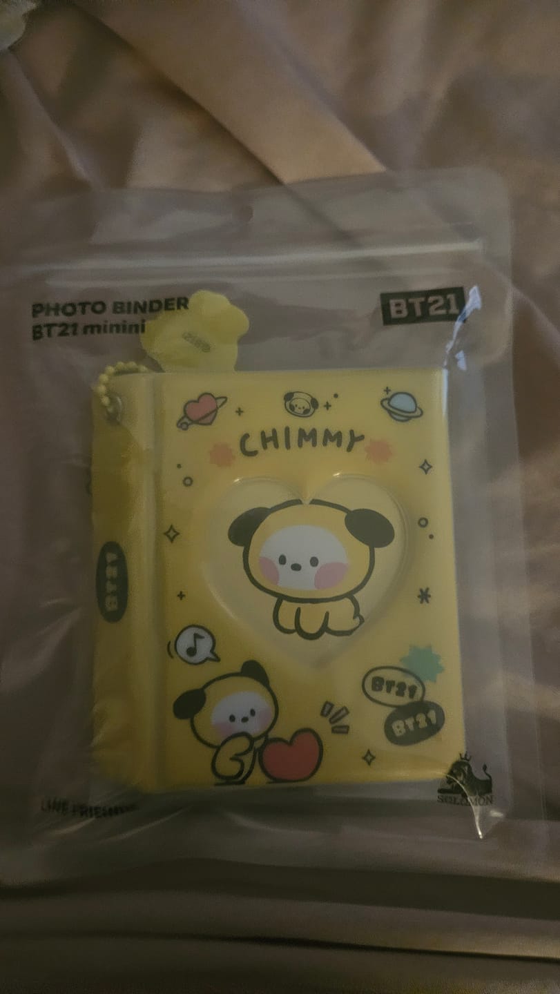 Customer photo review of BT21 MININI PHOTO BINDER