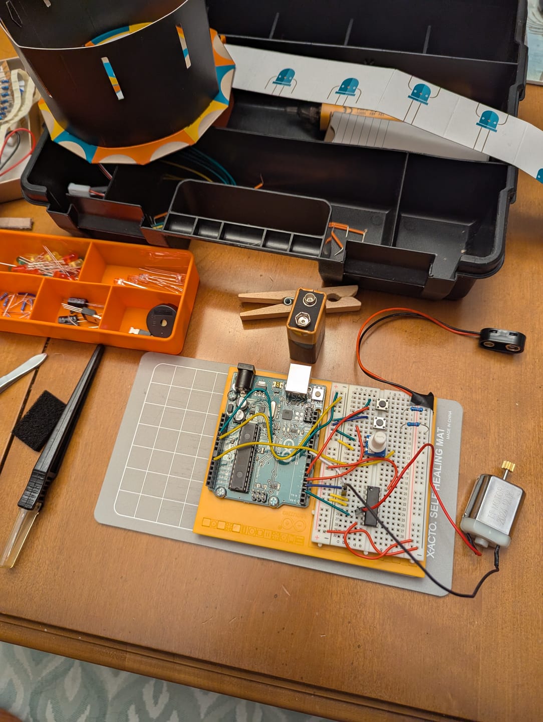 Customer photo review of Arduino Starter Kit Multi-Language