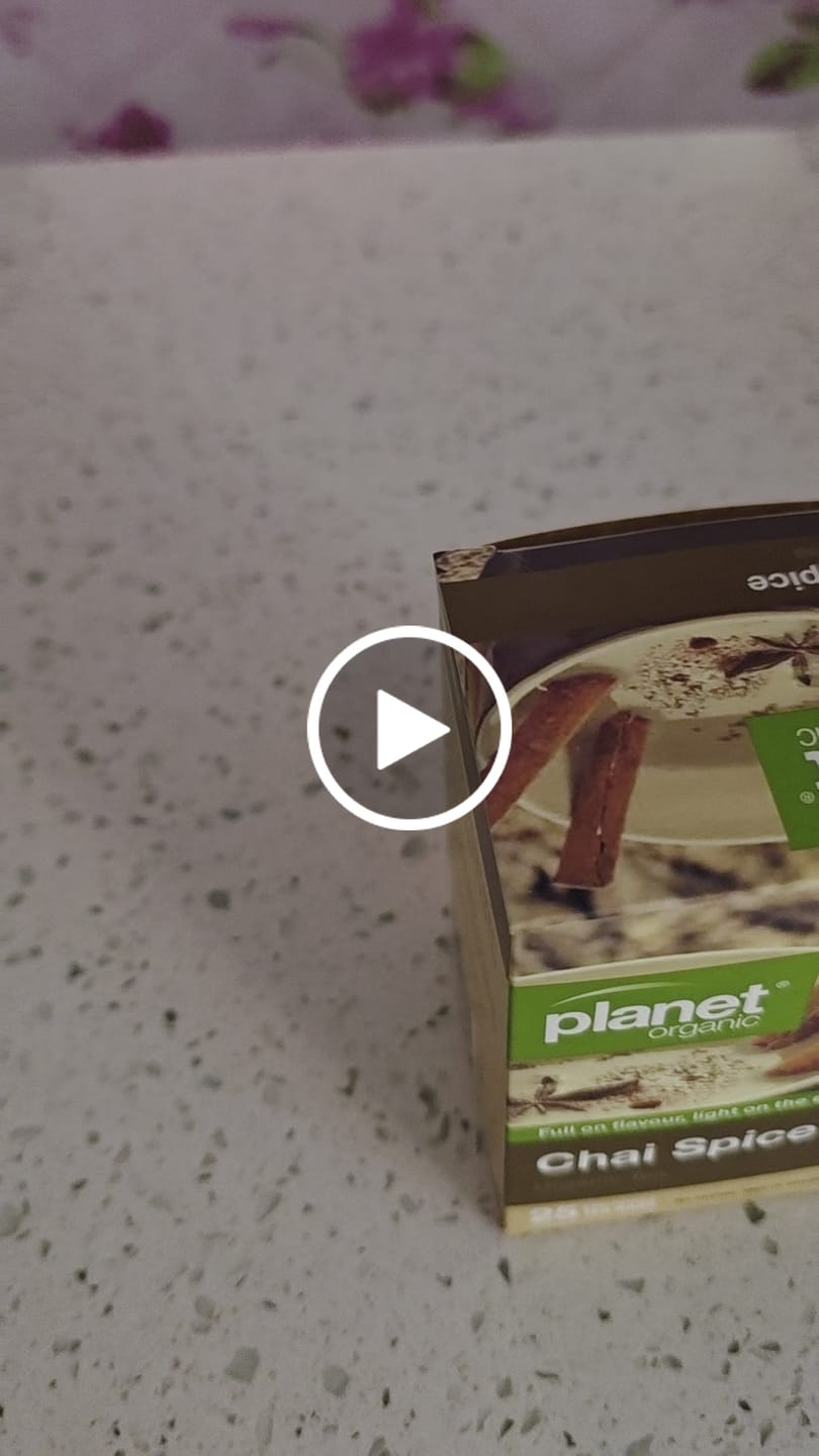 Customer video review of Chai Spice 25 Teabags - Certified Organic