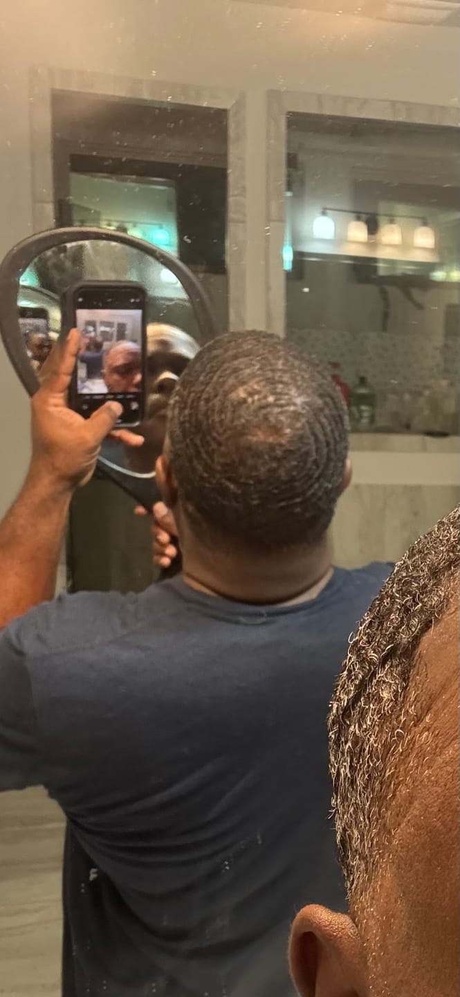 Customer photo review of Hair Growth Oil 2oz Premium Quality