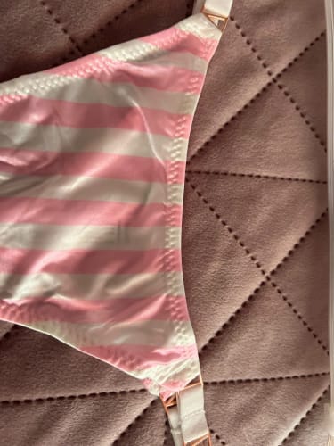 Customer photo review of Seamless Sexy Thong Women Underwear Briefs Panties Zebra Flower Low Rise Luxury Metal Buckle G-String Bikini Girls Female Panty