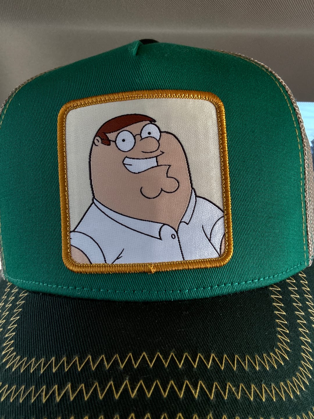 Customer photo review of OVERLORD X Family Guy: Peter Griffin Trucker Cap