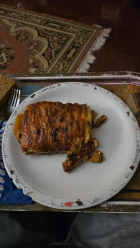 Customer photo review of Traditional Moussaka - 350g