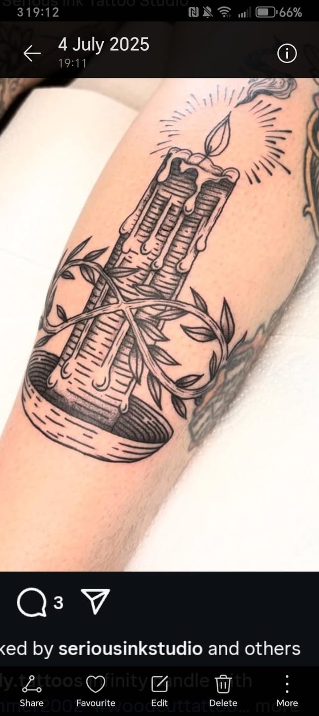 Customer photo review of TattooNumbx Numbing Cream 100g (Suitable for Sensitive Skin)