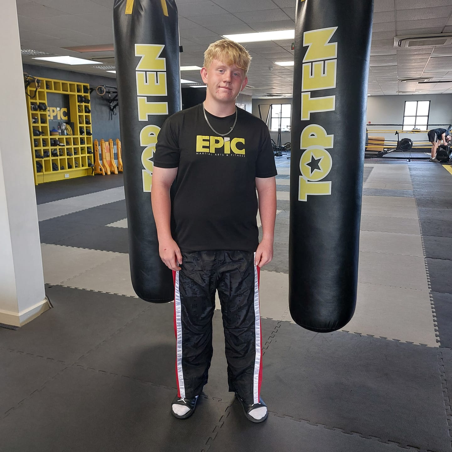 Customer photo review of Top Ten Kickboxing pants “Mesh”