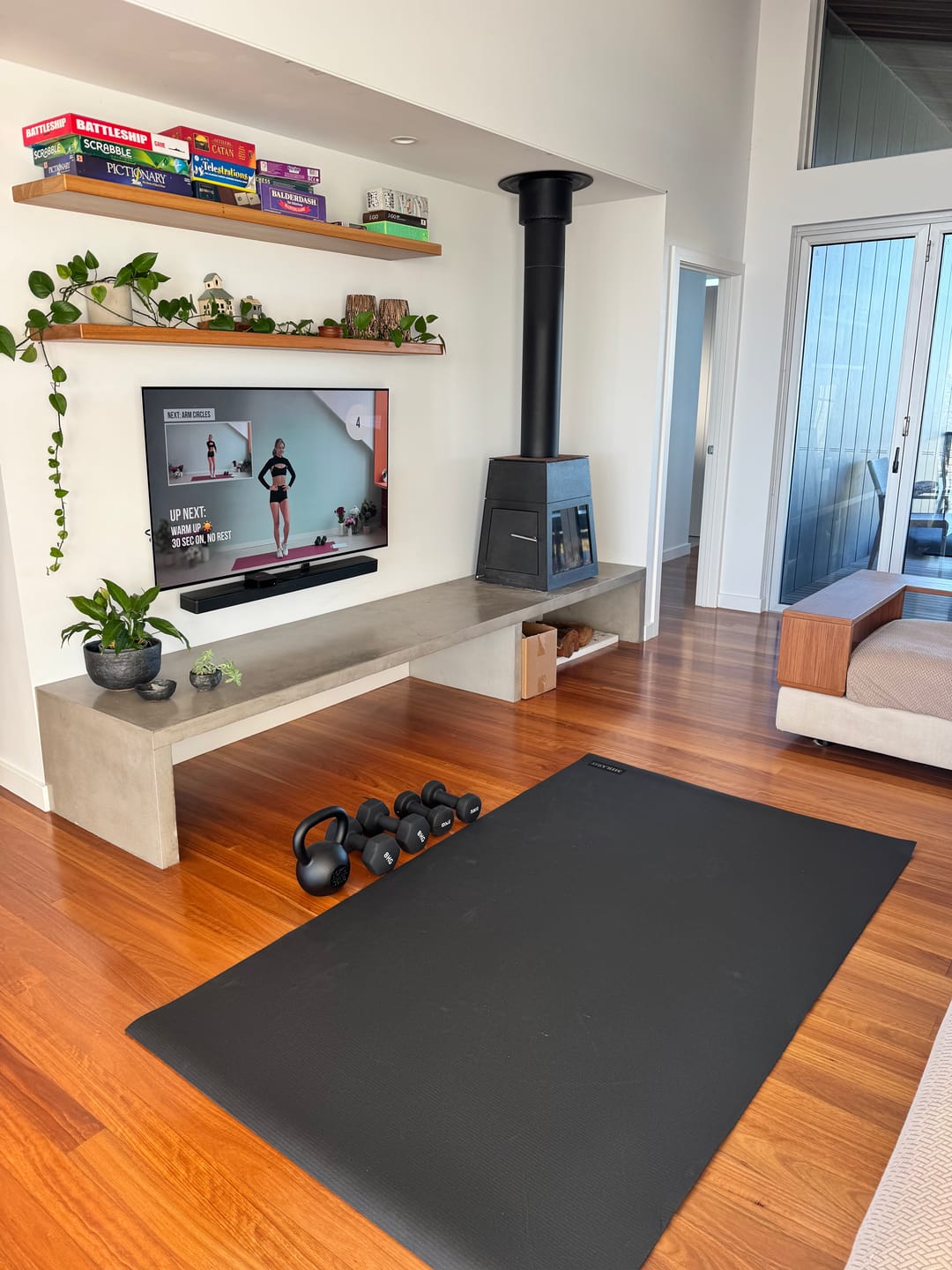 Customer photo review of Miramat® - 200cm x 120cm - Extra Large Exercise Mat - In Stock