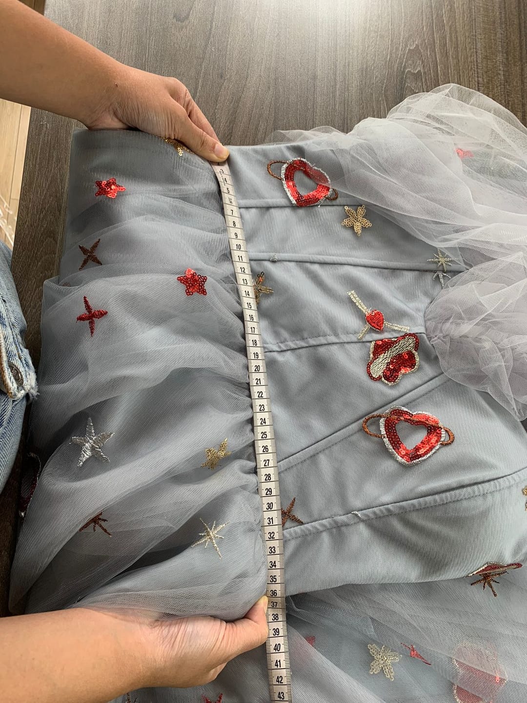 Customer photo review of VELOURA Midi Dress