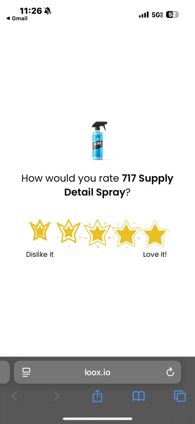 Customer photo review of 717 Supply Detail Spray
