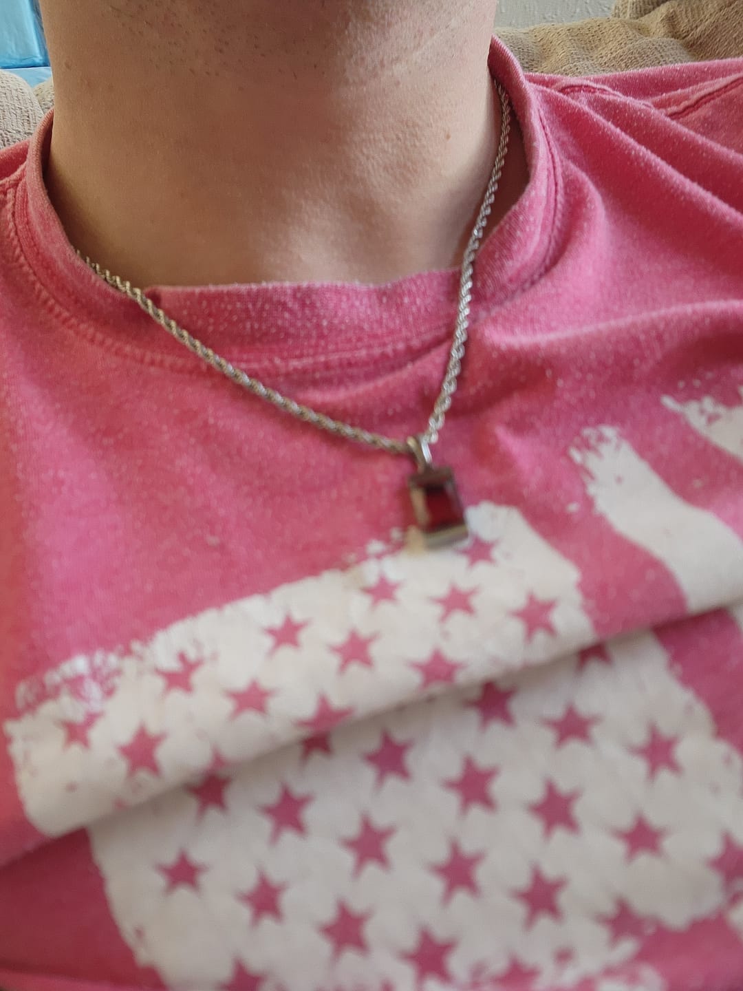 Customer photo review of Chip - Garnet
