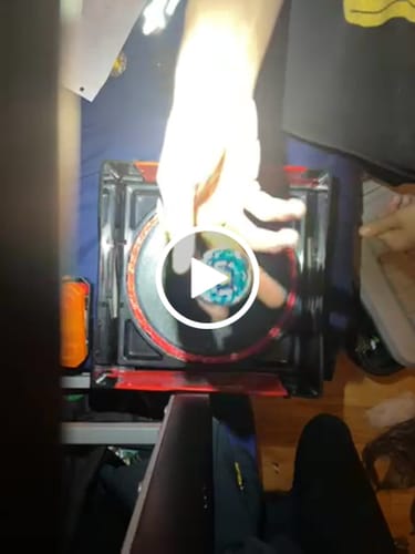 Customer video review of Storm Pegasis / Pegasus 105RF Metal Fusion Beyblade Starter BB-28