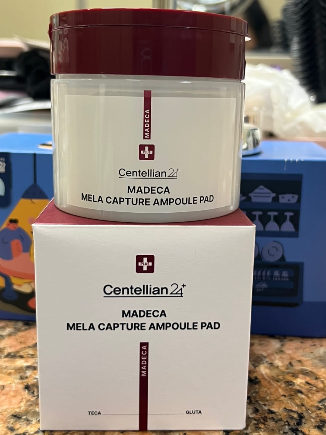 Customer photo review of Madeca Mela Capture Ampoule Pad 60pcs