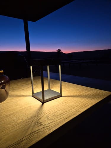 Customer photo review of Outdoor Solar Lantern with Touch Control