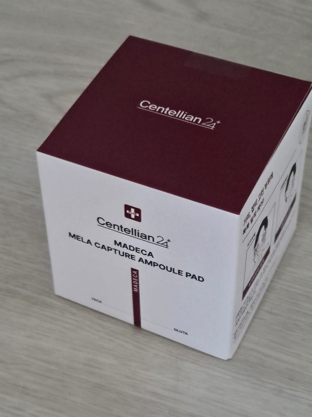 Customer photo review of Madeca Mela Capture Ampoule Pad 60pcs
