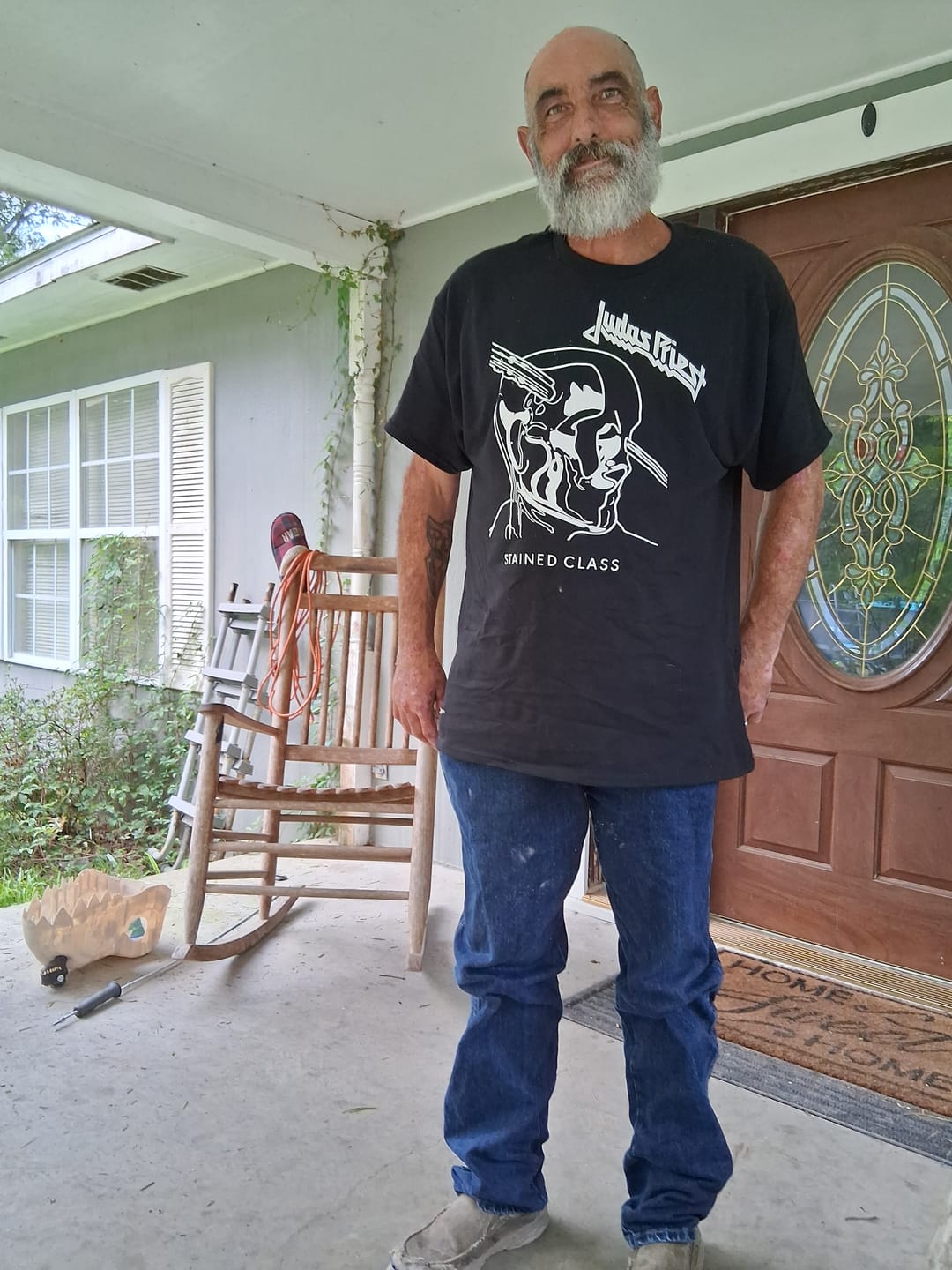 Customer photo review of Judas Priest - Stained Class T-Shirt