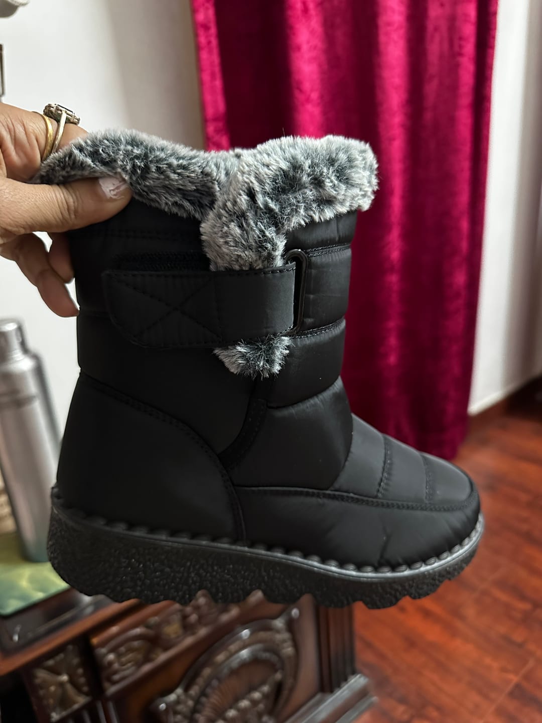 Customer photo review of Waterproof Winter Snow Boots