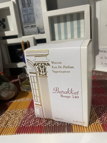 Customer photo review of Barakkat Rouge 540 EDP 100ml