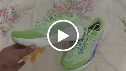 Customer video review of Asics Novablast 5 TR Hombre Nature Bathing