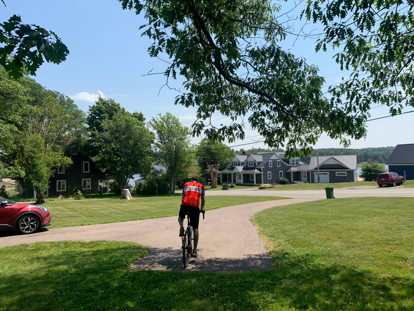 Customer photo review of Retro San Pellegrino Cycling Jersey