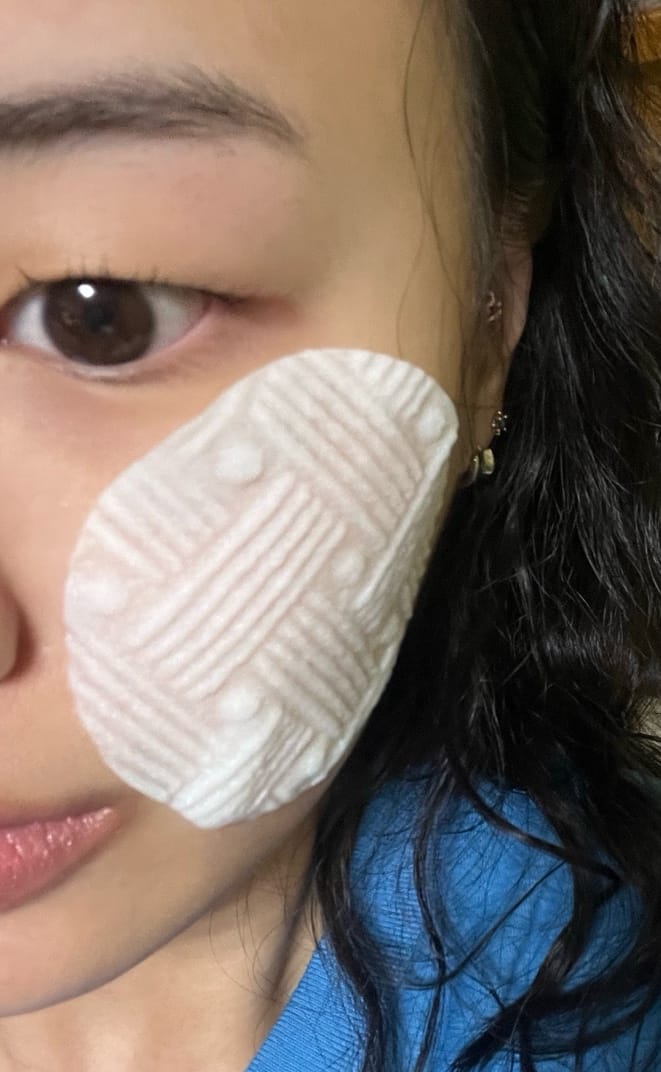 Customer photo review of Madeca Mela Capture Ampoule Pad 60pcs