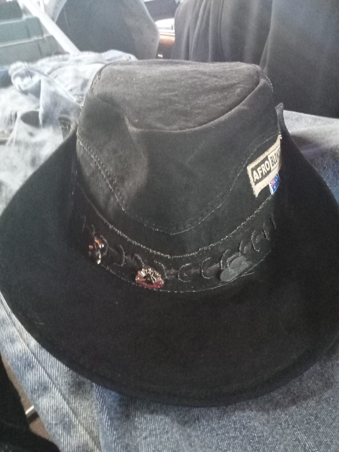 Customer photo review of Digger Hat, Black