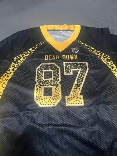 Customer photo review of Custom White Black Training Uniform For Men Soccer Sets Jersey