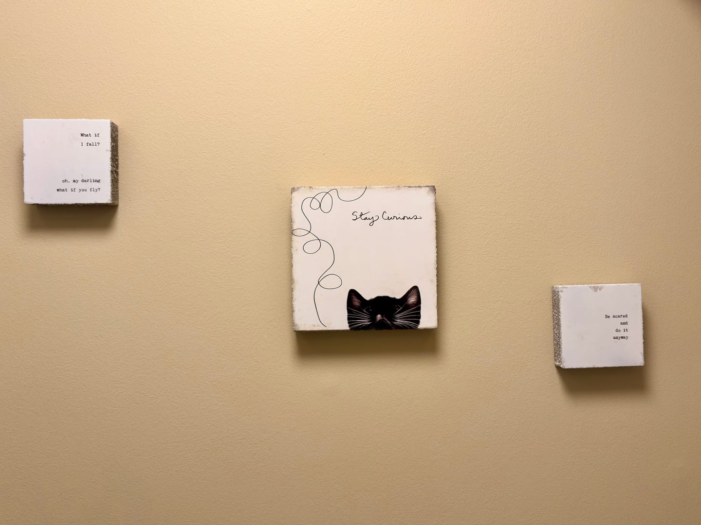 Customer photo review of Art Block - Lost & Found - Stay Curious