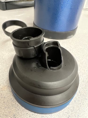 Customer photo review of Replacement Lid for Jumbo Outdoor Bottle