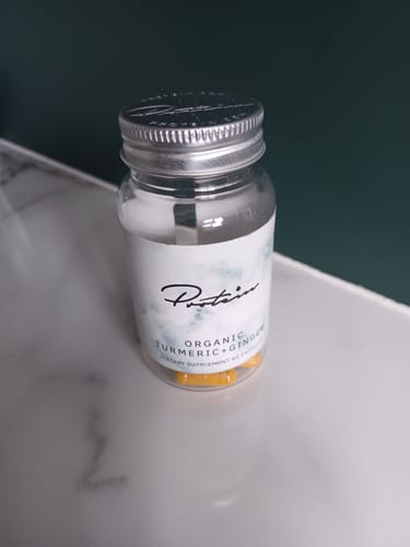 Customer photo review of Organic Ginger & Turmeric, 60 Capsules