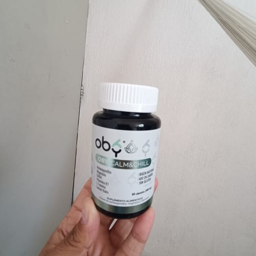Customer photo review of OBY CALM Ashwagandha, Magnesio, Vitamina B1, GABA, L-Teanina y Lemon Balm $̶4̶4̶9̶.̶0̶0̶
