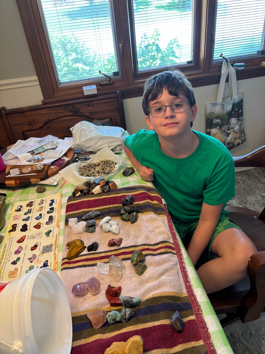 Customer photo review of Declan's Mining Bucket