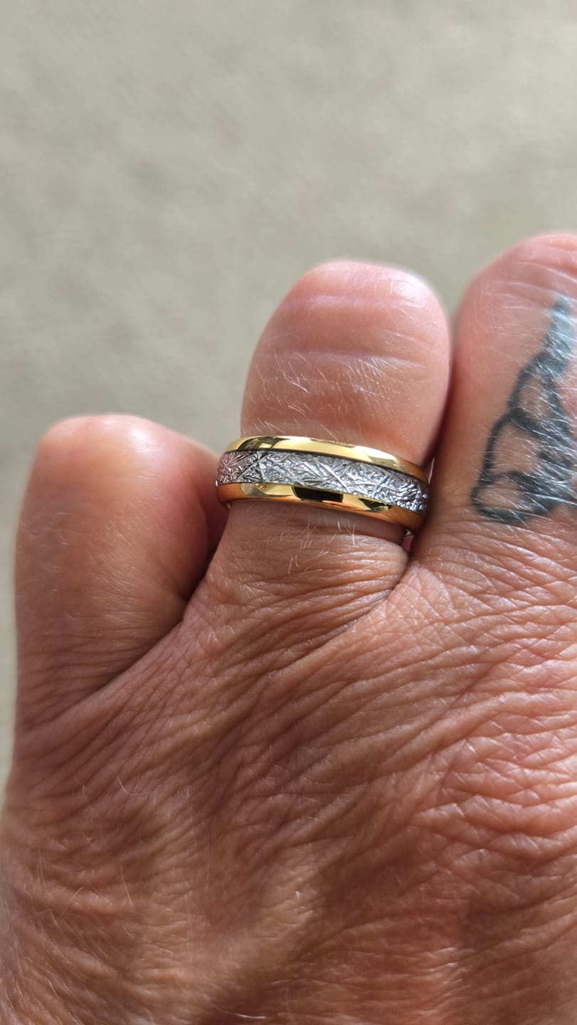 Customer photo review of Ring Re-Finishing service