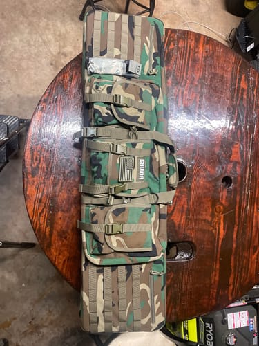 Customer photo review of Camo American Classic Double Case (4 Sizes)