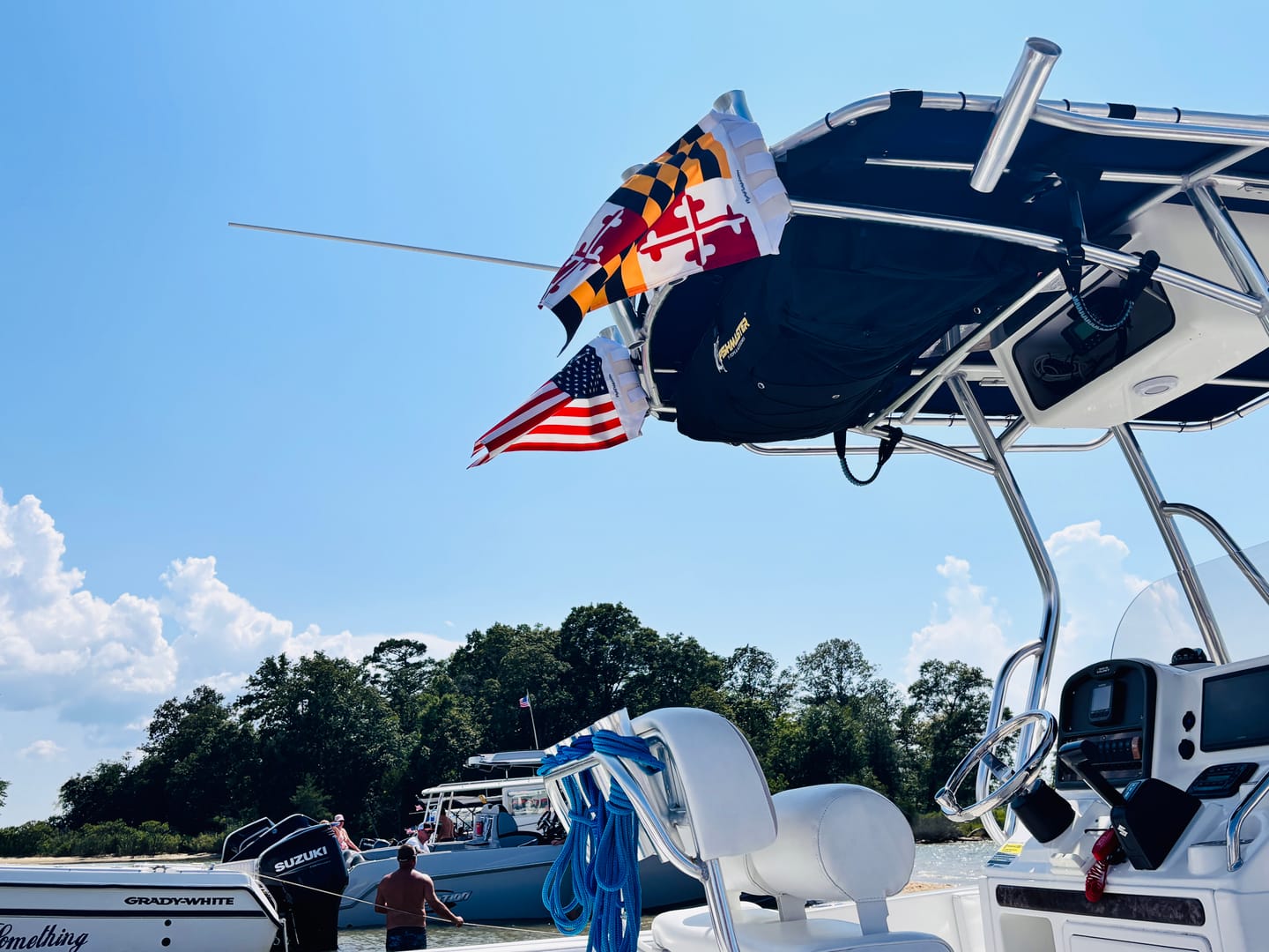 Customer photo of the Maryland State Flag