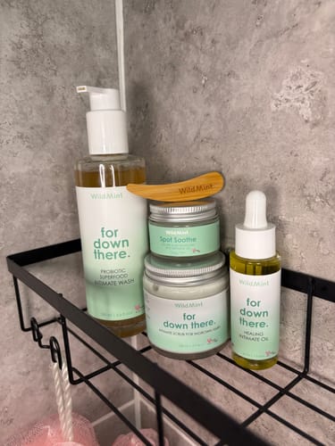 Customer photo review of Superfood Intimate Care Kit