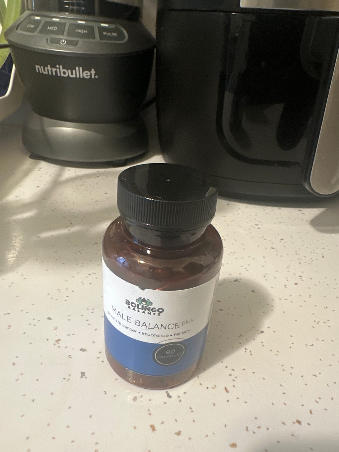 Customer photo review of MALE BALANCE PLUS