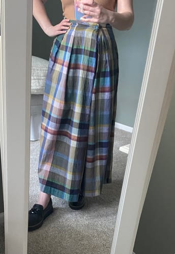 Customer photo review of FRIDA PANTS | MIST CHEX