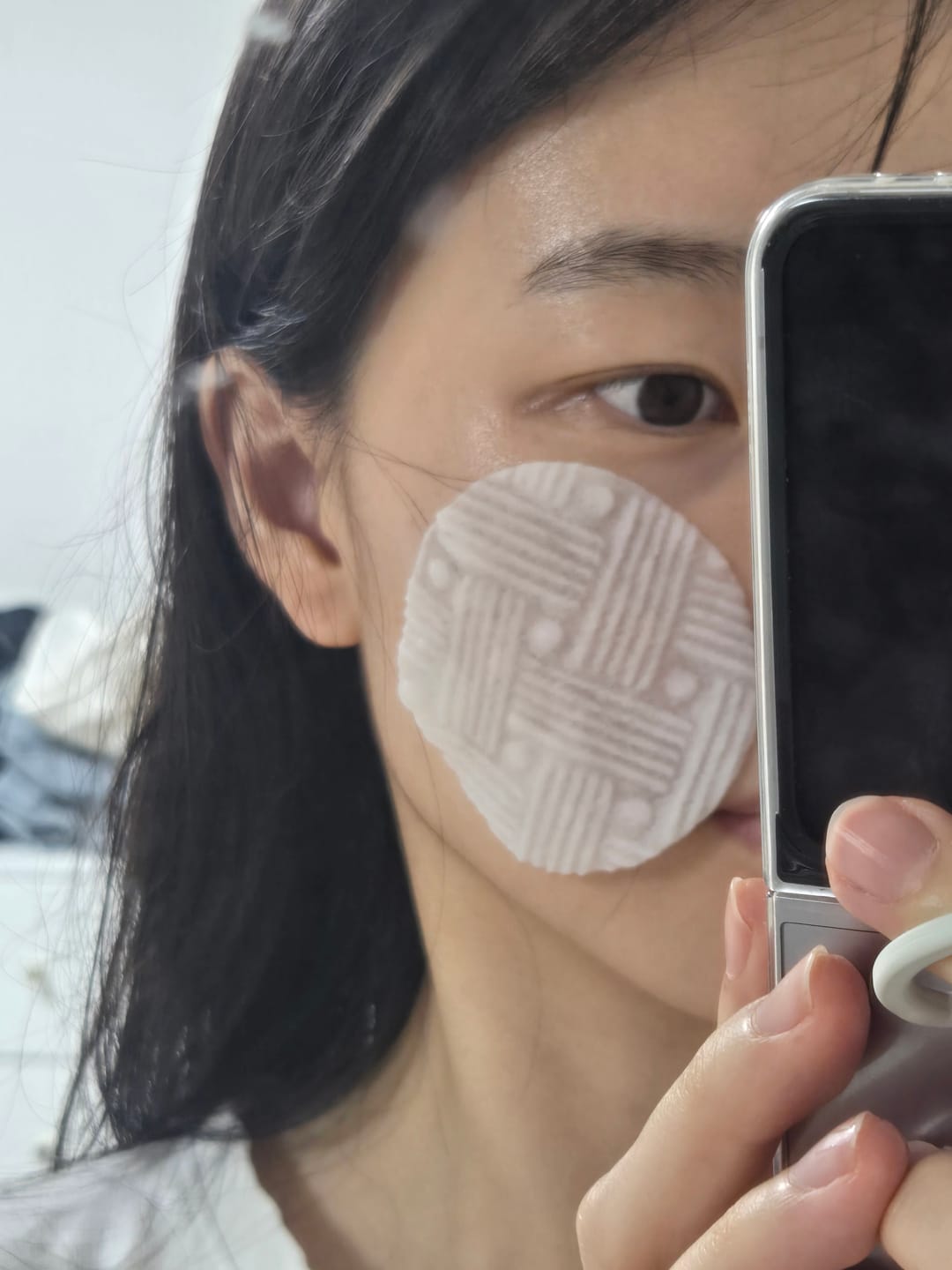 Customer photo review of Madeca Mela Capture Ampoule Pad 60pcs