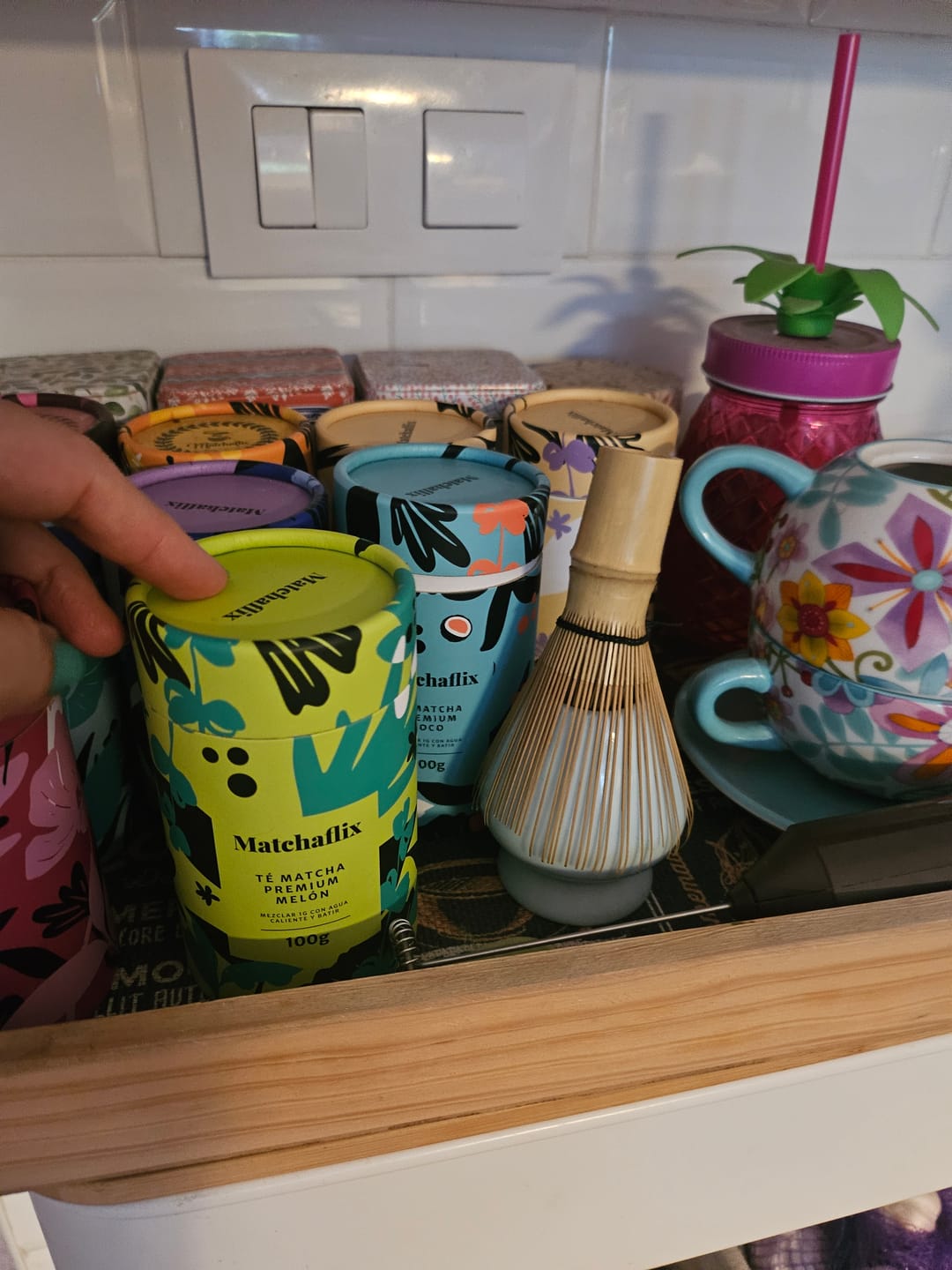 Customer photo review of Té Matcha Premium Melón