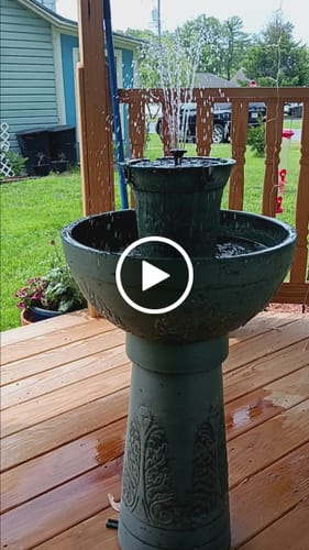 Customer video review of Lecce Cordless Fountain